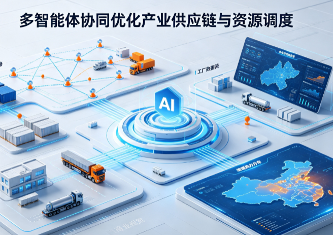 工农区AI 智能体 Geo 优化重塑产业链空间调度体系，打通仓储运输全链路